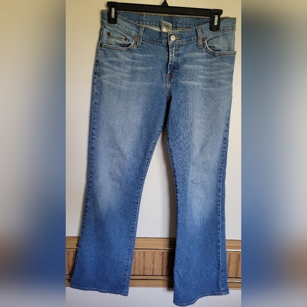 Lucky Brand Dunagrees Vintage Women's Mid-Rise Flare Jeans Size 31